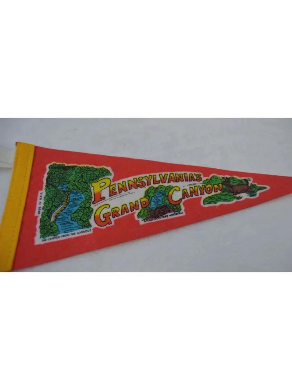 Vintage Pennsylvania's Grand Canyon pennant